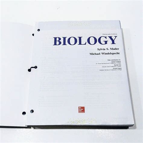 Human Biology 13th Edition Mader pdf Kindle Editon